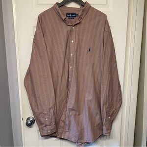 Ralph Lauren Men's 3XLT Button down long sleeve shirt